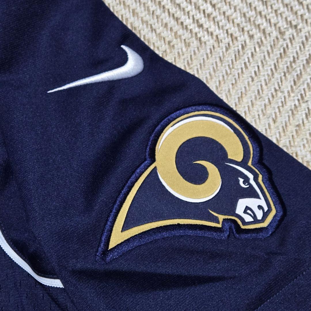 【美品】NIKE ナイキ NFL ロサンゼルスラムズ ゲームシャツ　Sサイズ