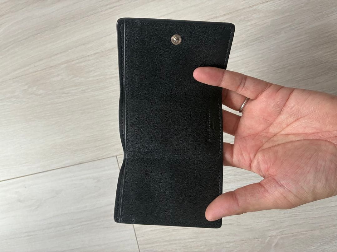BALENCIAGA 三つ折り財布 ブラック