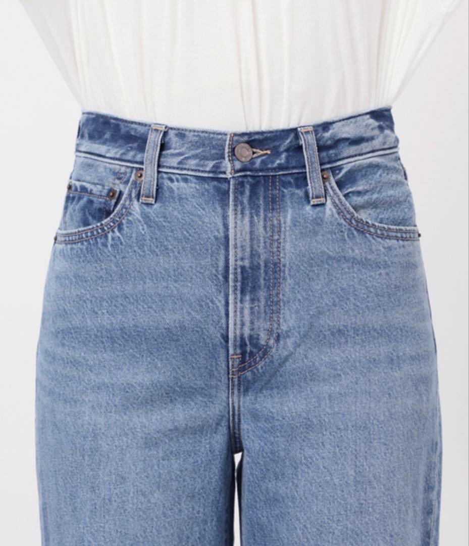 ジーンズ デニムパンツ 別注「LEVI’S」RIBCAGE WIDE LEG