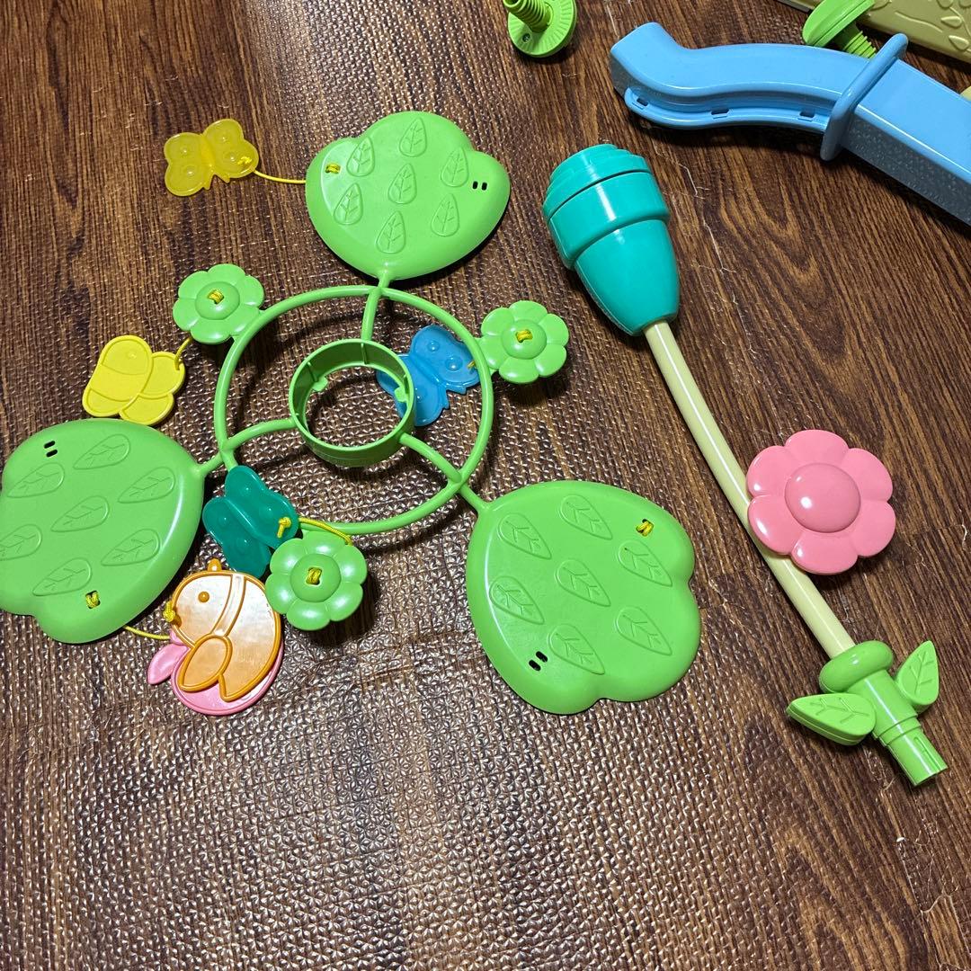 【美品】　くまのプーさん えらべる回転 6WAYジムにへんしんメリー　プーメリー