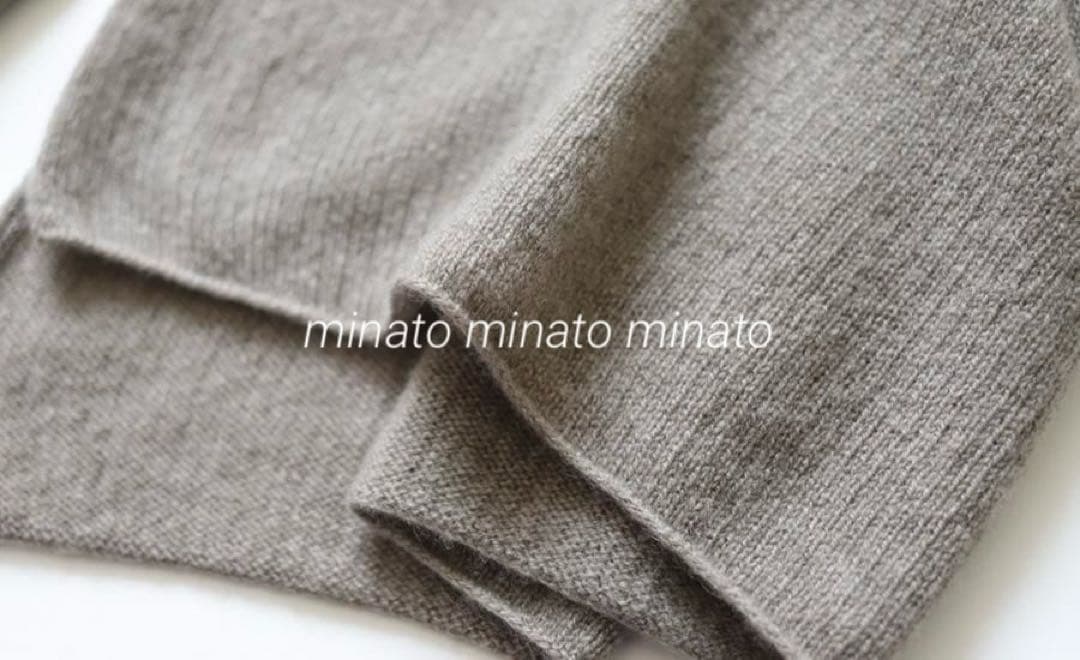 towa美品 evam eva エヴァム エヴァ カシミヤ100%ストール
