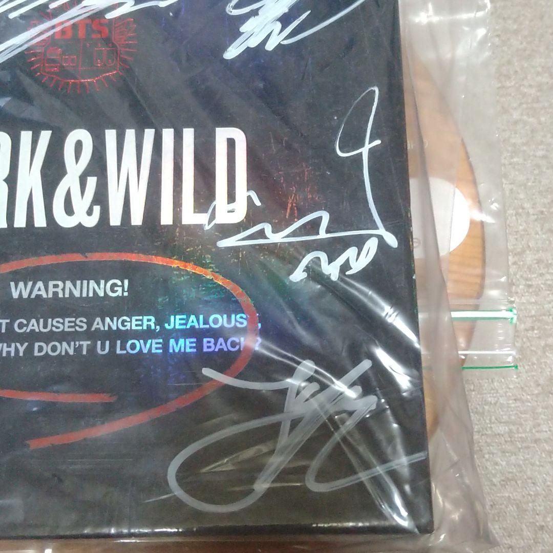 ★BTS DARK&WILD サイン入りCD