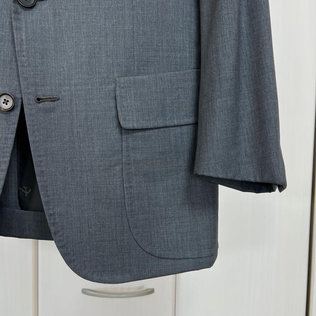 ISAIA 2B テーラードジャケット 44 グレー