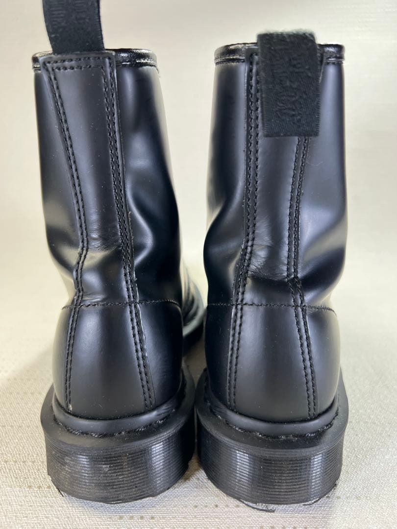 UK4_23cm Dr.Martens 1460 MONO 8ホールブーツ 黒