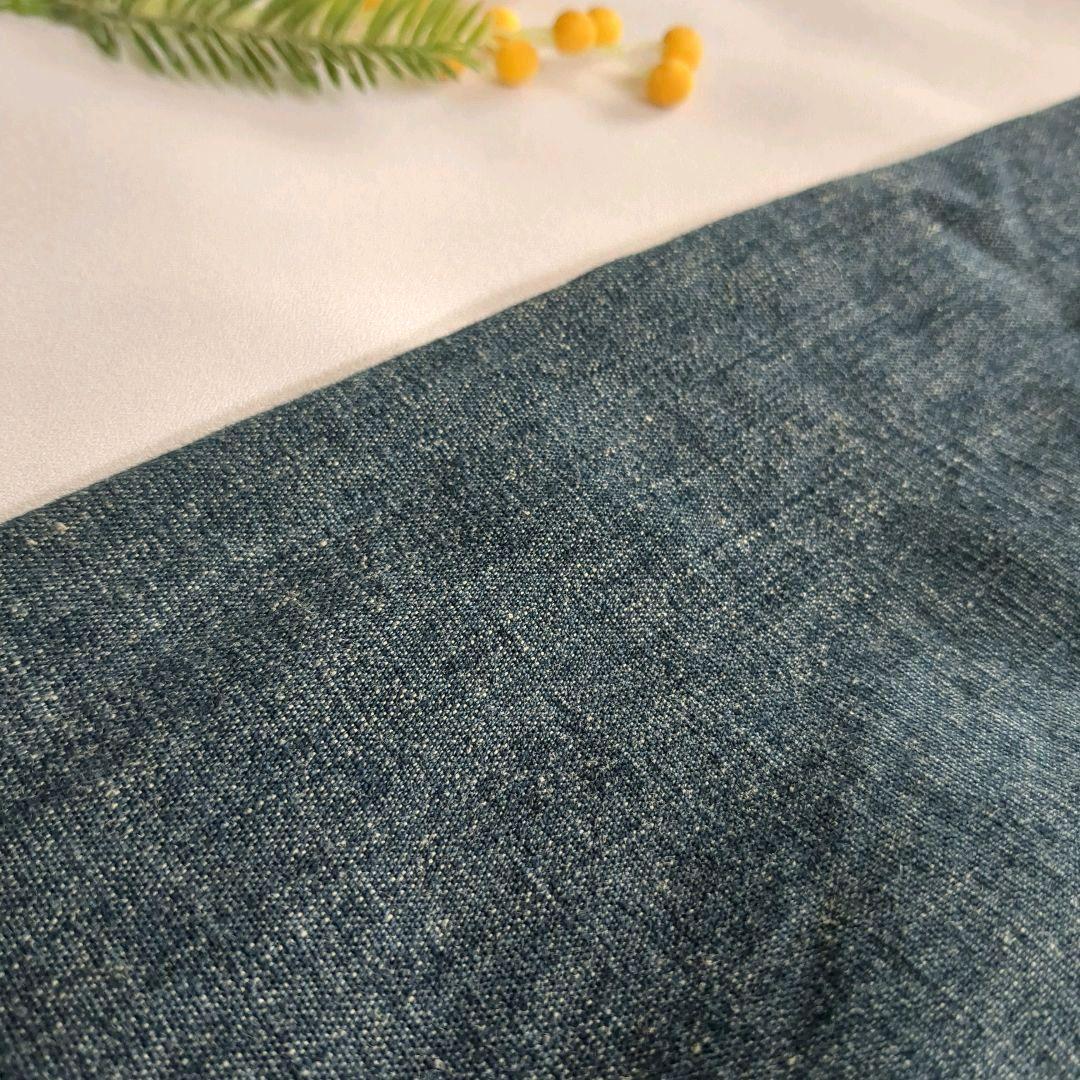 Spick & Span│ワイドデニムパンツ 日本製 手洗い可 ブルー 38