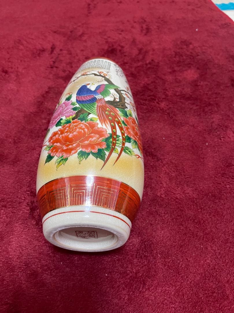凤凰牡丹花瓶