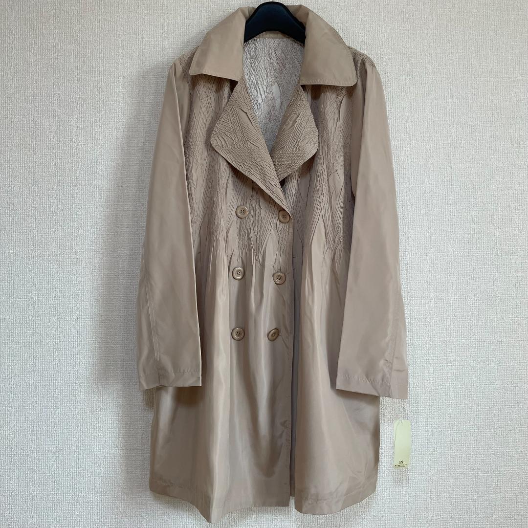 新品 アルテソワ Arte Soie トレンチコート 15 大きいサイズ 春