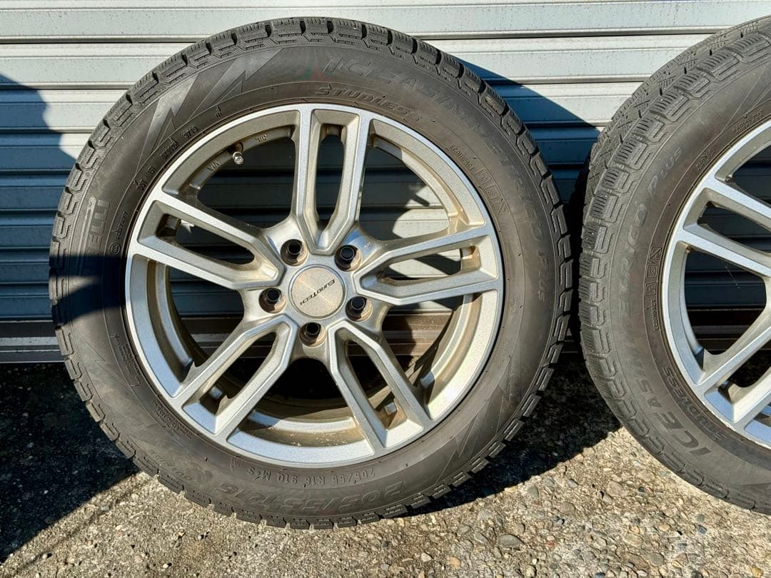 ユーロテック16×6.5J in48 PCD108 ハブ径65.1 スタッドレス