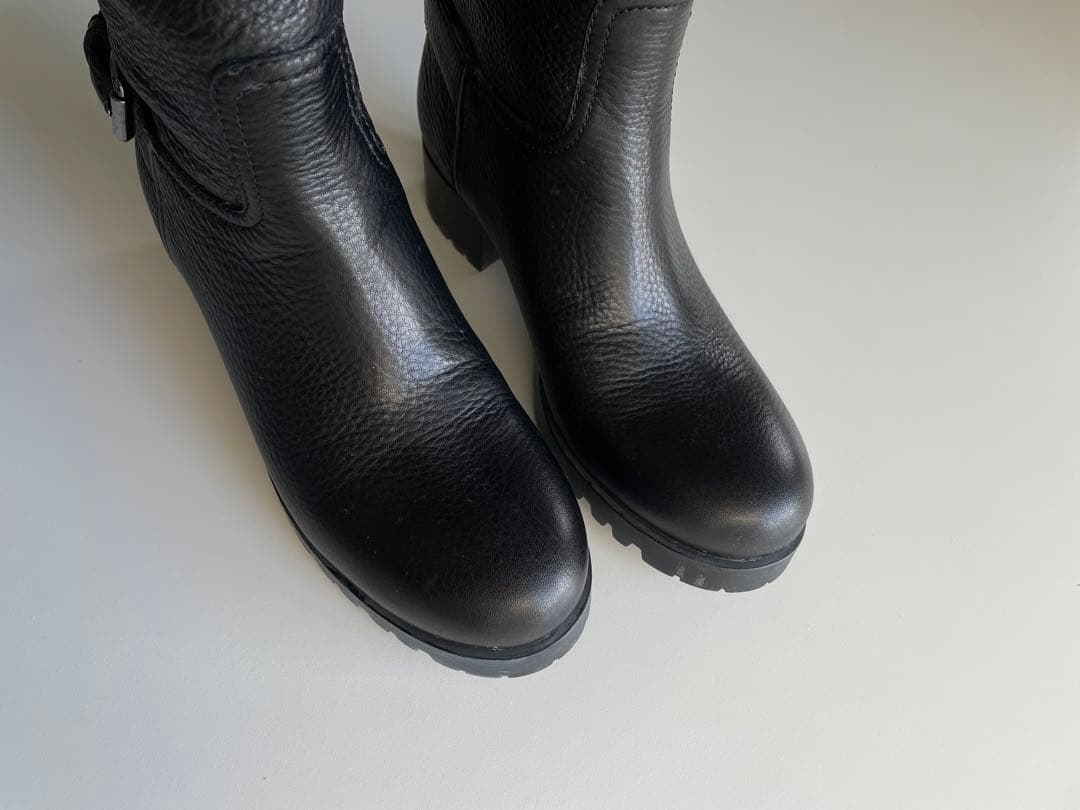 靴 PRADA Leather Boots 38