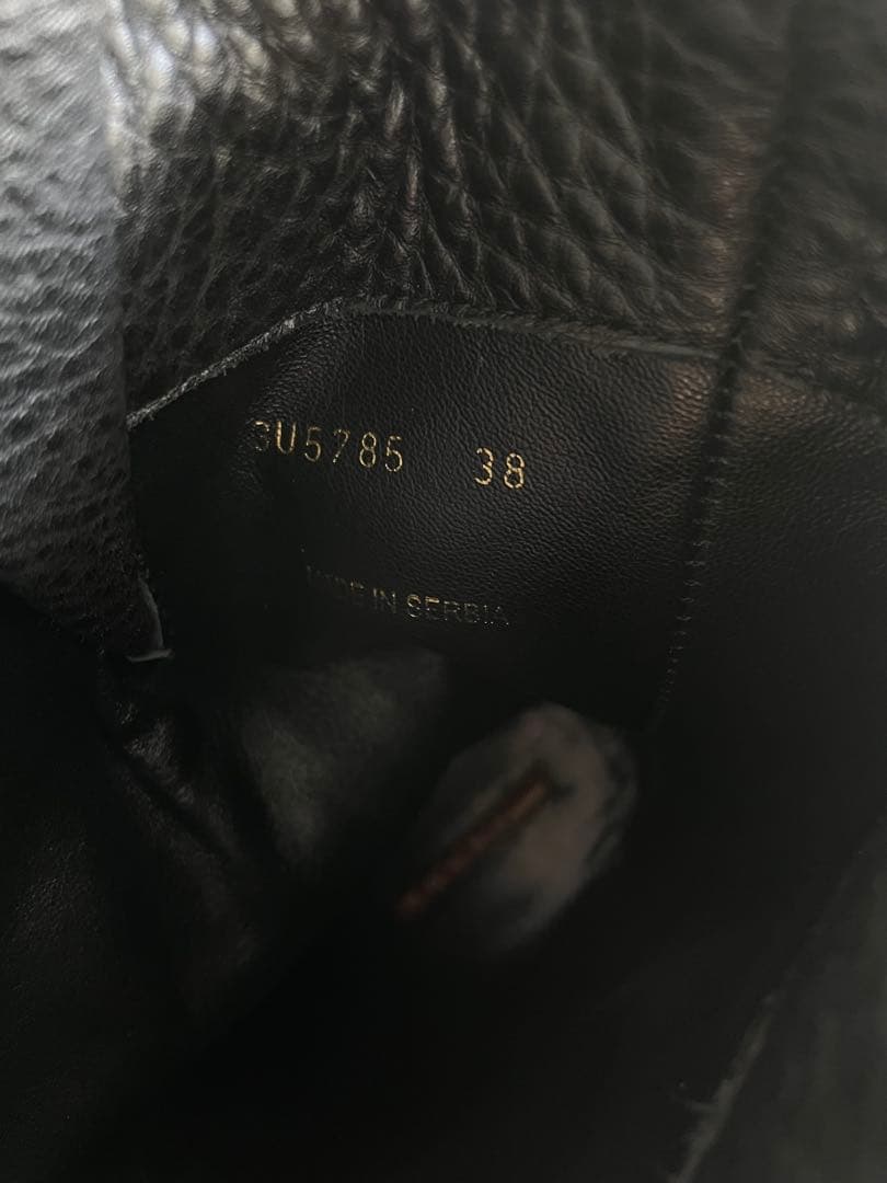 靴 PRADA Leather Boots 38