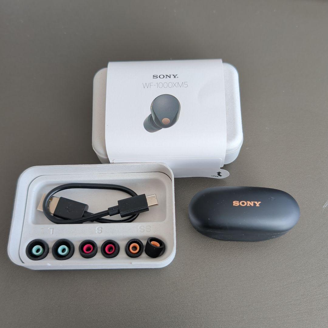 美品　SONY WF-1000XM5 ワイヤレスイヤホン