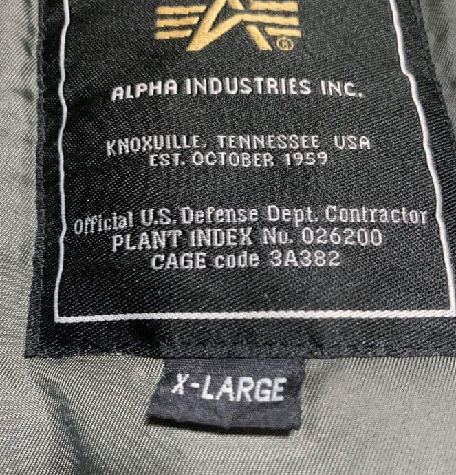 アルファ インダストリーズ ALPHA N-2B フライトジャケット インポート