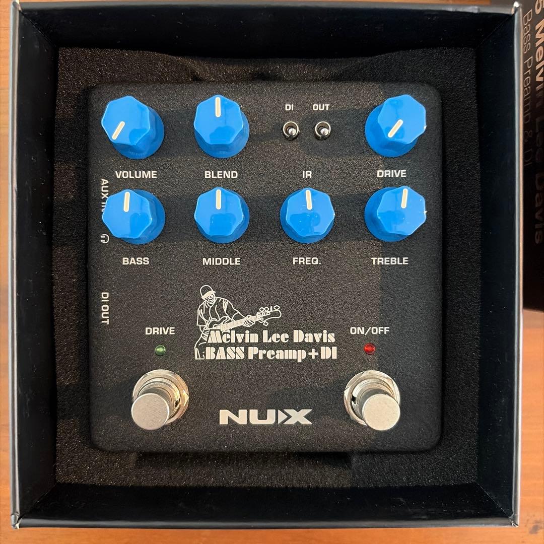 NUX MLD Bass Preamp + DI NBP-5 ベース用プリアンプ