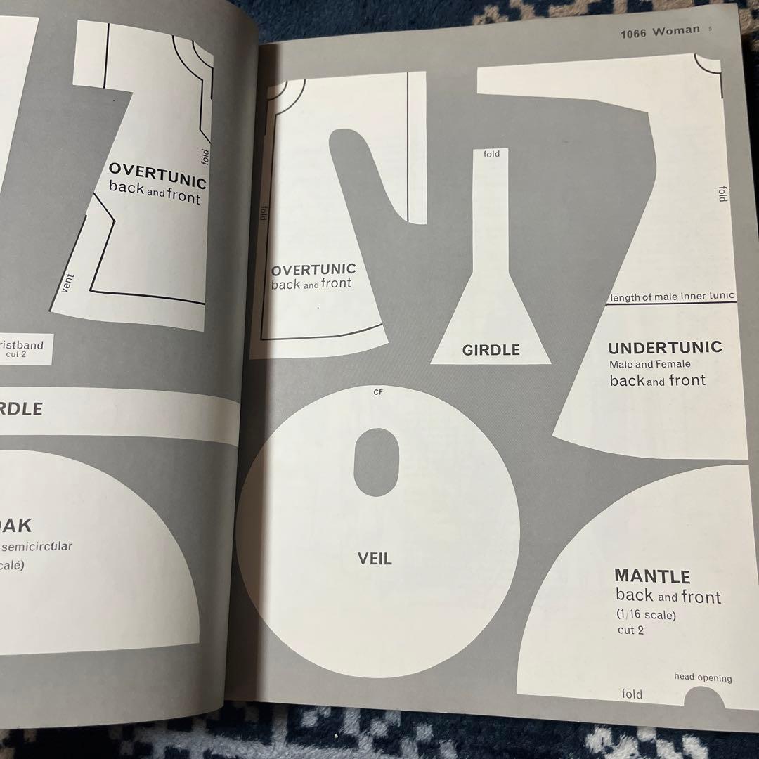 ビクトリアンファッション　パターンブック製図