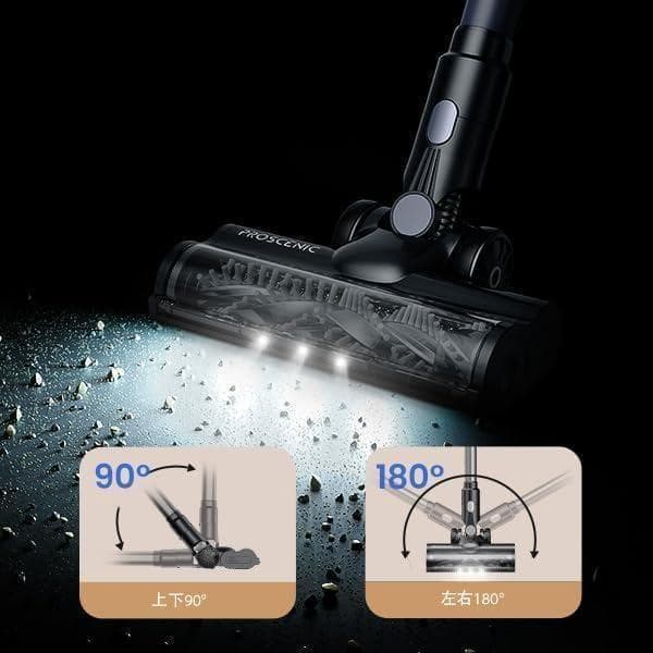 ★新品★ コードレス 掃除機 35000Pa 強力吸引 伸縮型 水拭き 2WAY