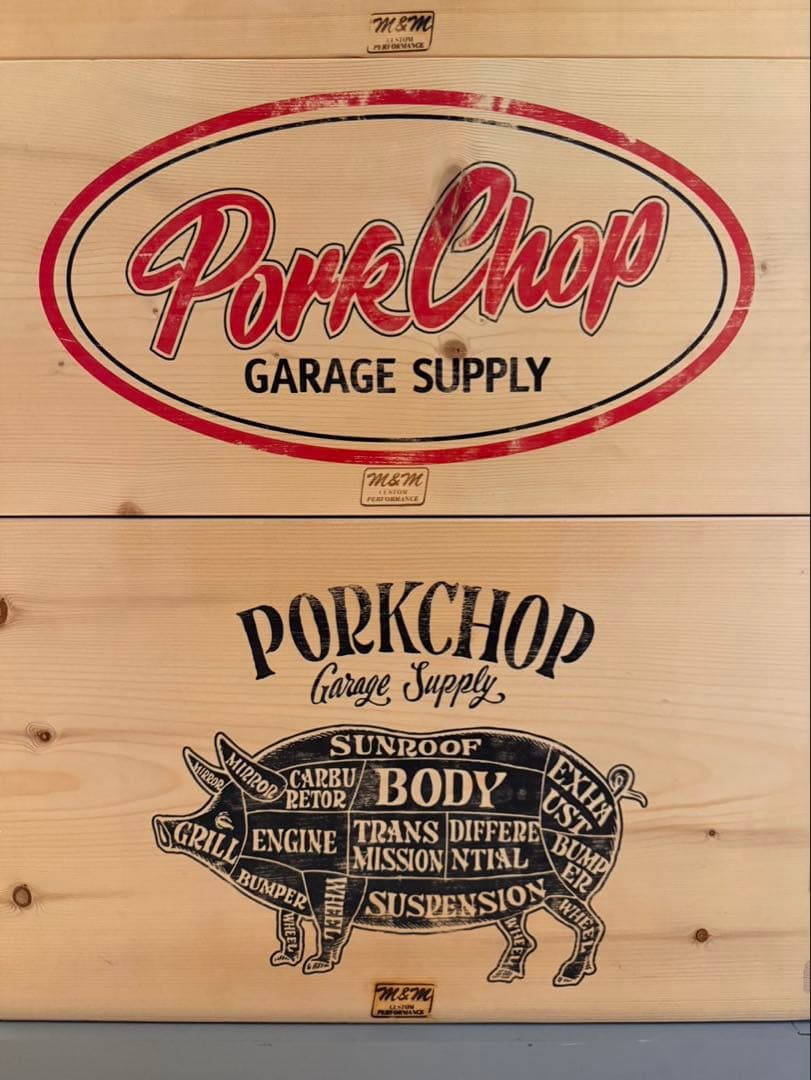 PORKCHOP GARAGE SUPPLY M&M PORK BOX セット
