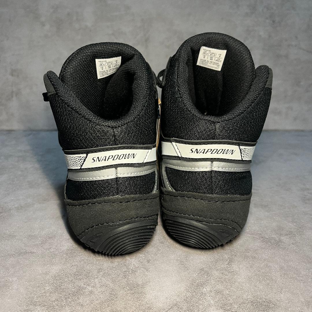 美品【アシックス】（26.5）レスリングシューズ SNAPDOWN4 ブラック