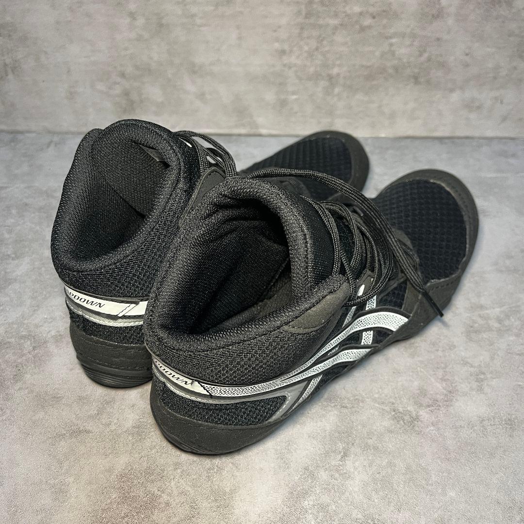 美品【アシックス】（26.5）レスリングシューズ SNAPDOWN4 ブラック