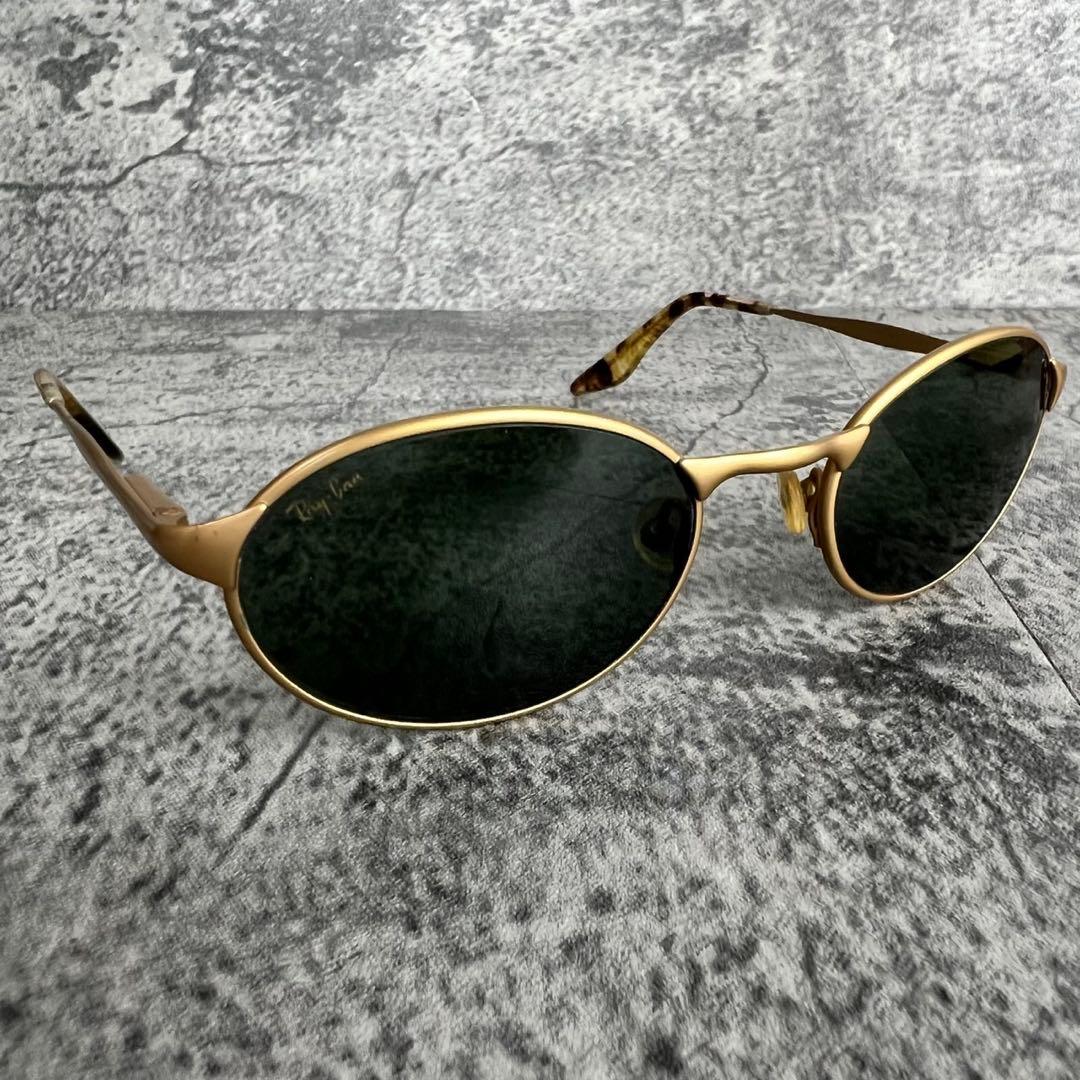 激レア極美品 B&L ボシュロム Ray-Ban USA製 オーバル サングラス