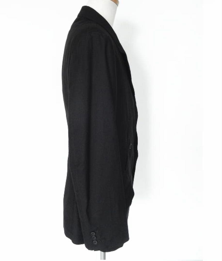 Yohji Yamamoto プールオム　テーラードジャケット　ブラック