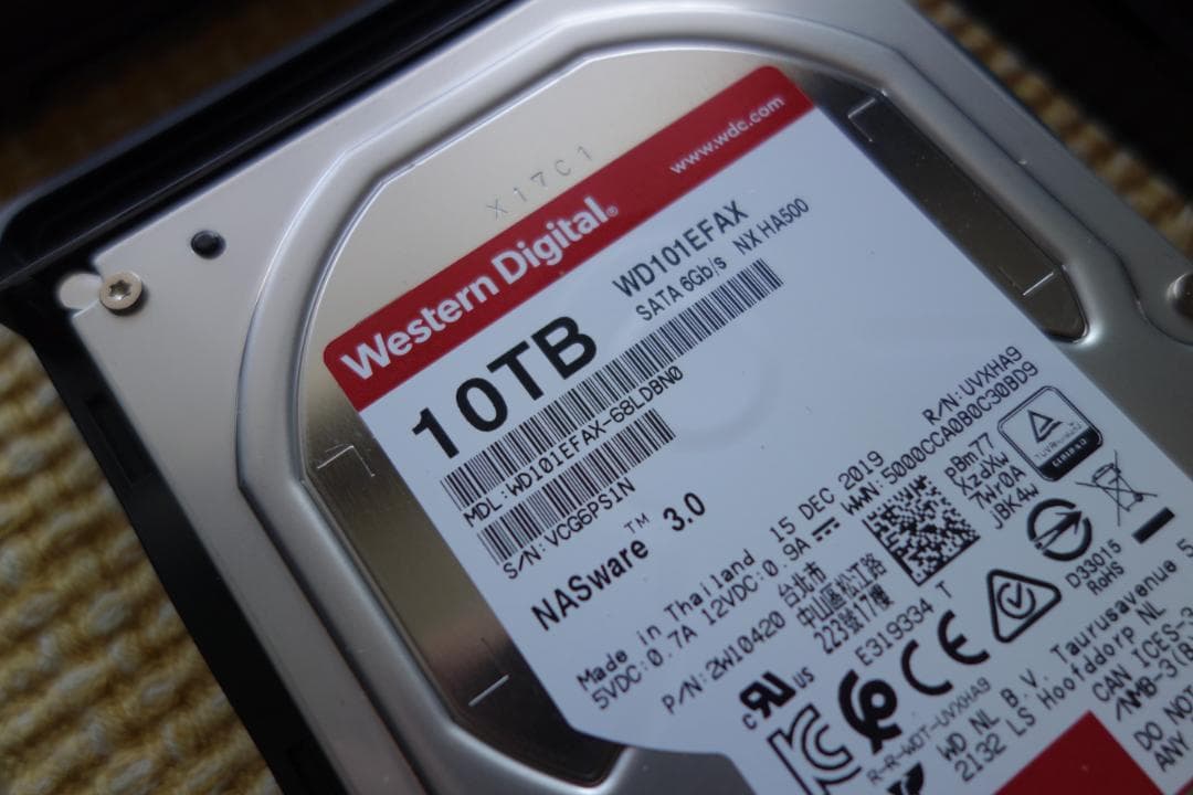 【美品】Synology DS916+ (28TB HDD WD Red)