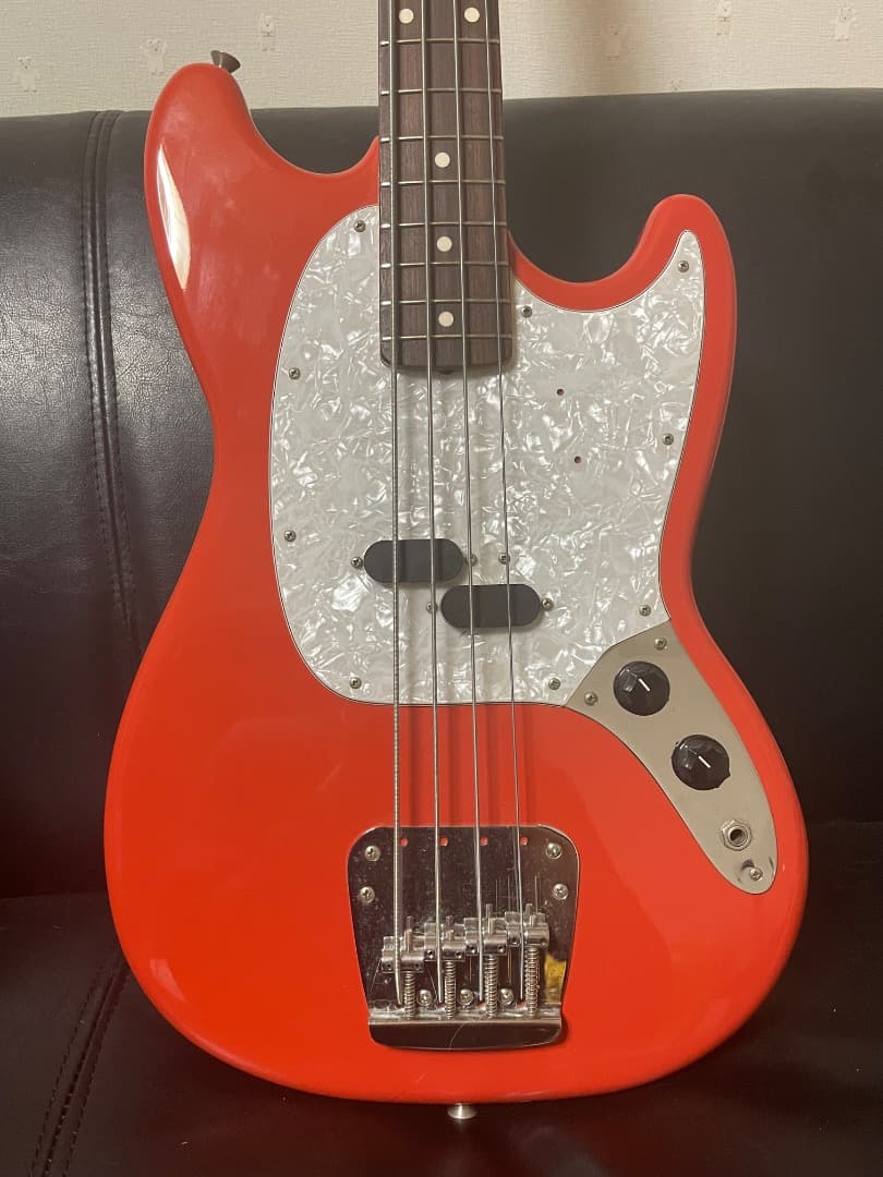 Fender Japan Mustang Bass Fiesta Red【美品】