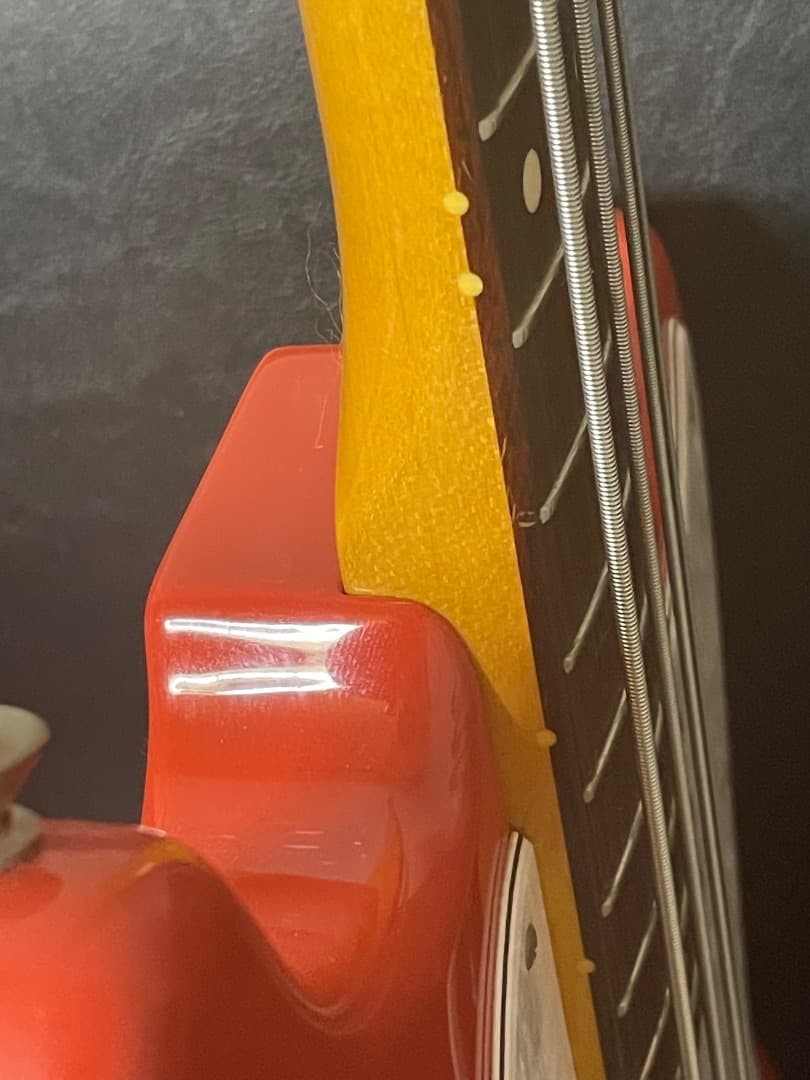 Fender Japan Mustang Bass Fiesta Red【美品】