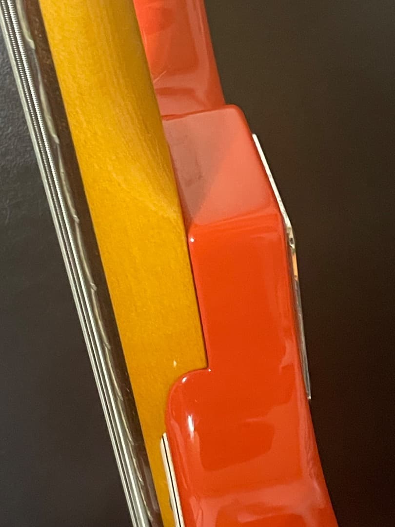 Fender Japan Mustang Bass Fiesta Red【美品】