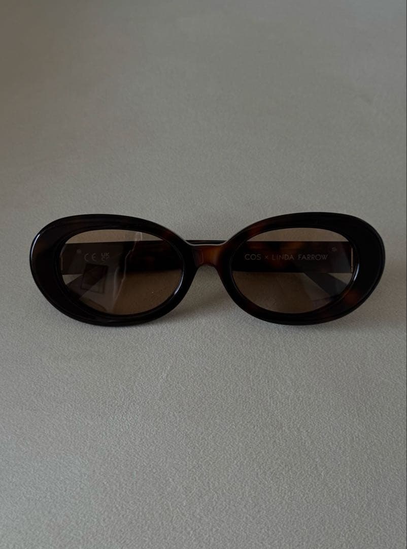 [完売品•即日発送]COS X LINDA FARROW オーバルサングラス