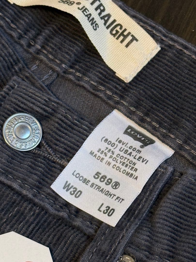 デッドストック Levi's 569 リーバイス コーデュロイ パンツ W30