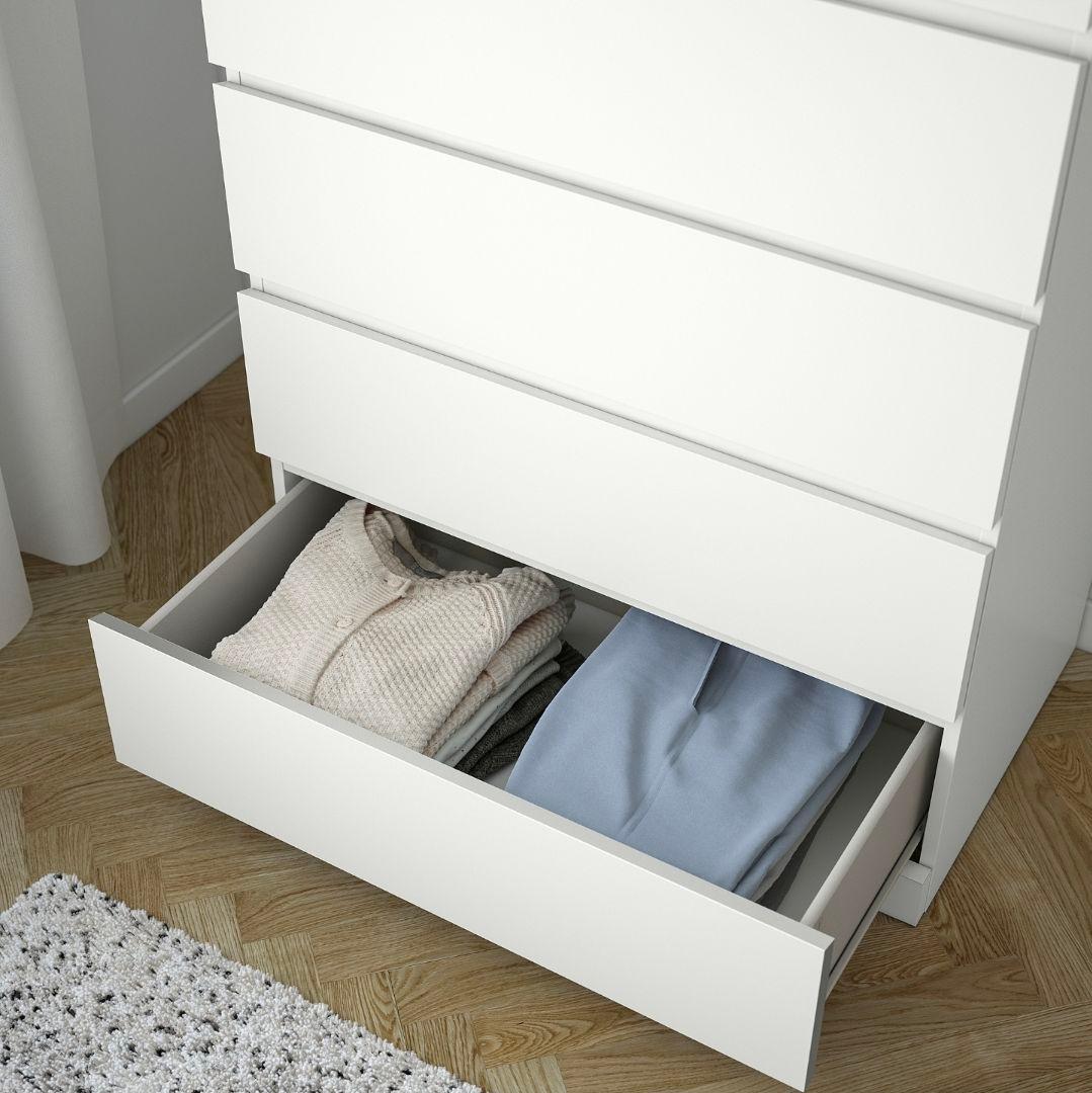 【対面取引可5000円】IKEA MALM マルム クローゼット タンス