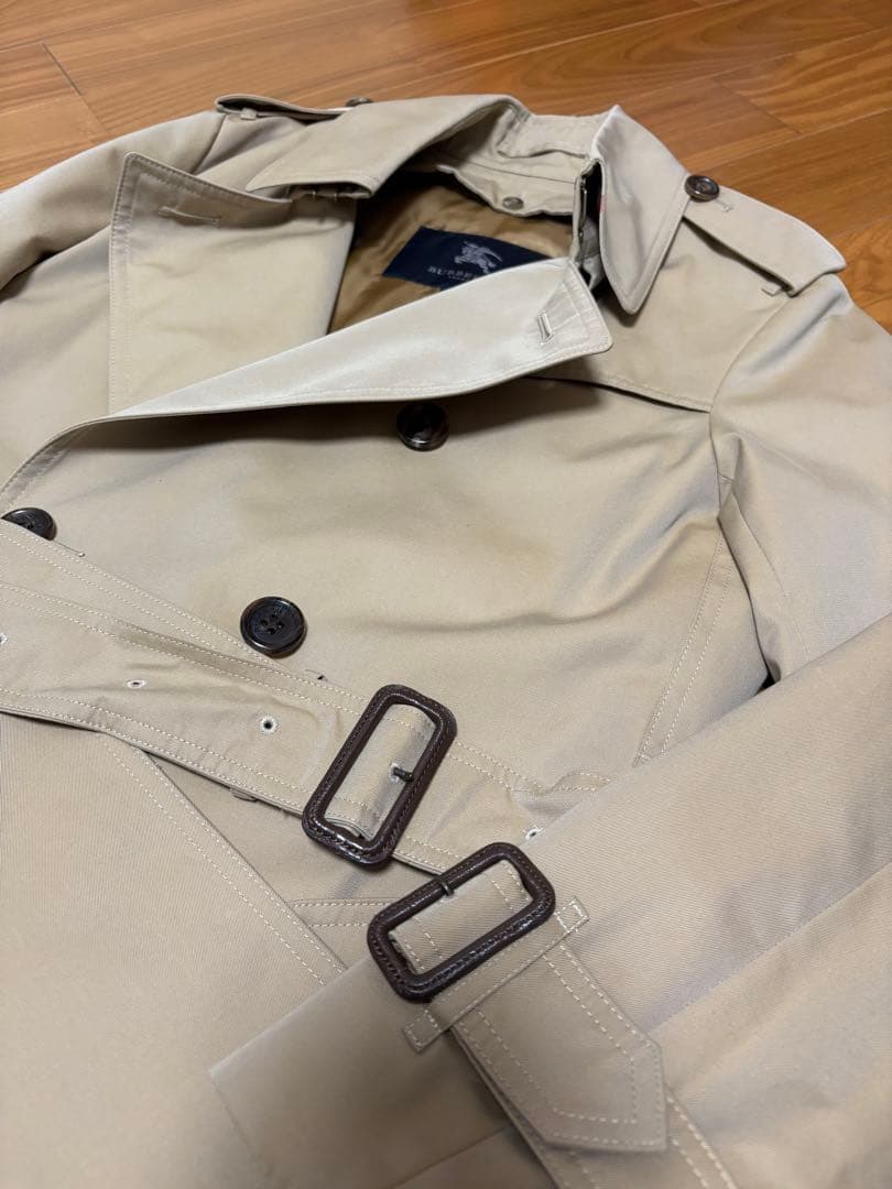 BURBERRY トレンチコート ベージュ チェック柄