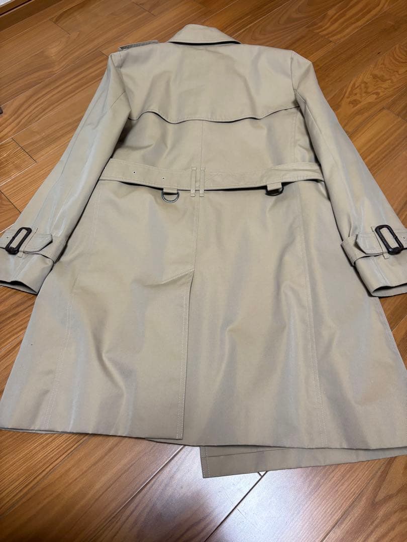 BURBERRY トレンチコート ベージュ チェック柄