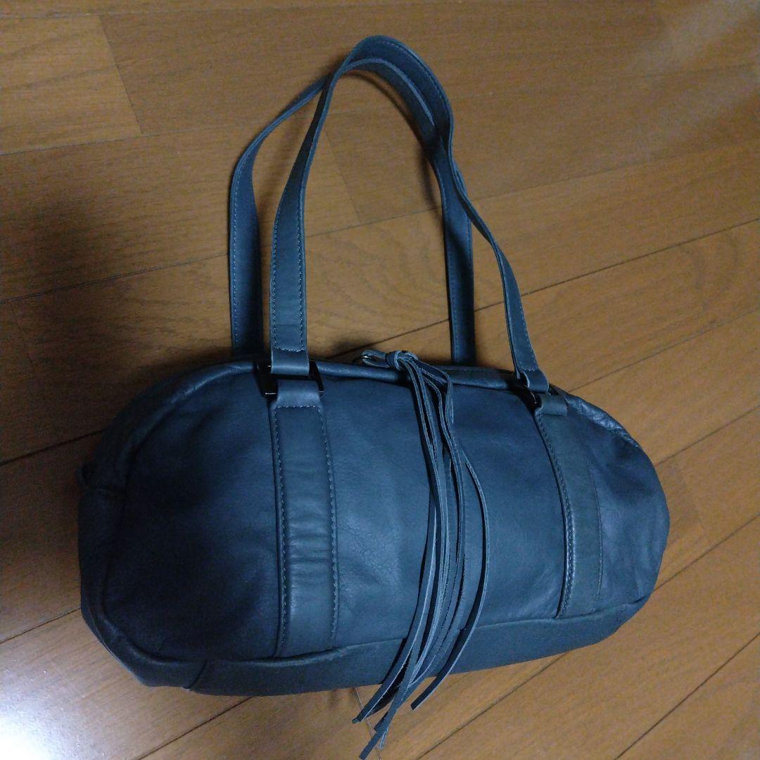 ツモリチサト レザー ミニボストンバッグ ヴィンテージ