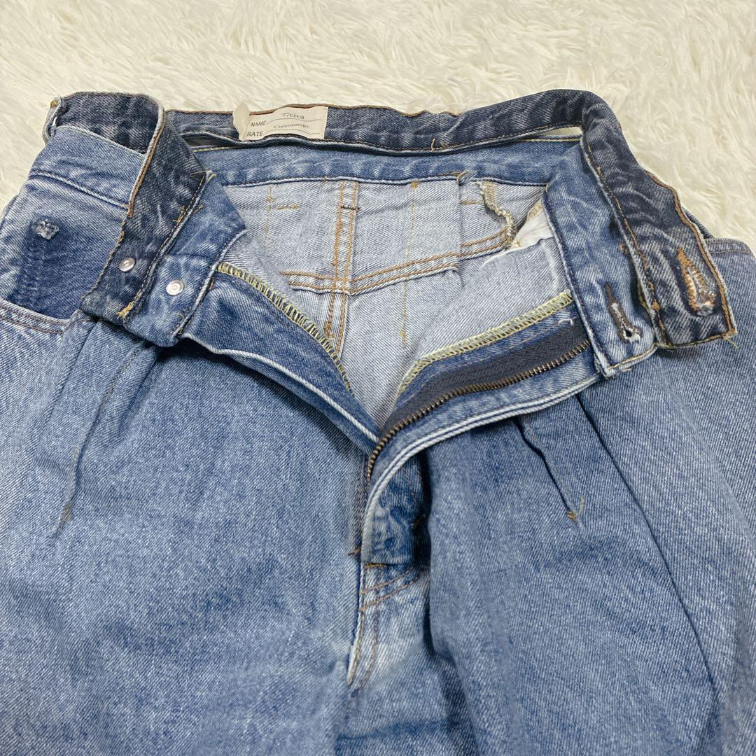 77サーカ × カレンソロジー 別注 バギー デニムパンツ ワイド リメイク M