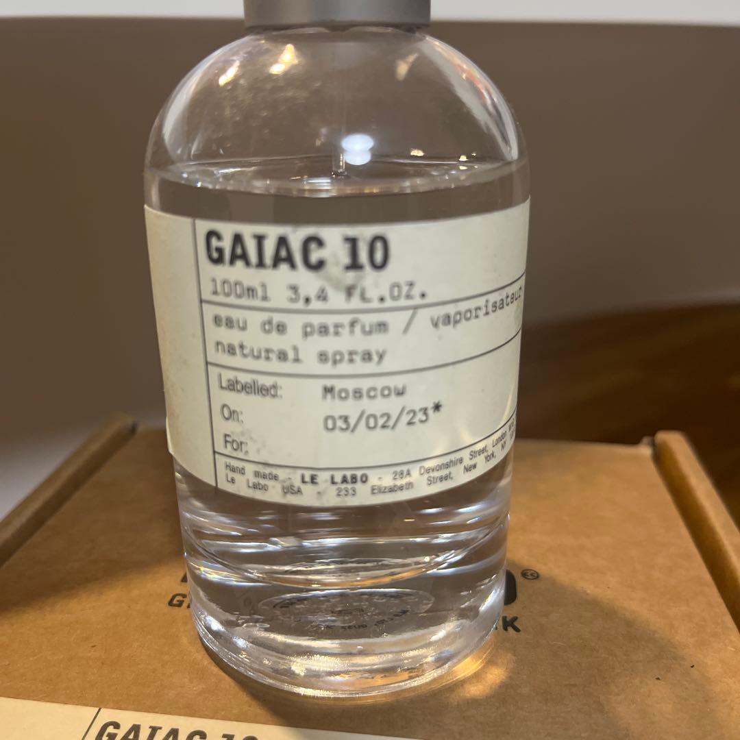 LE LABO GAIAC 10 ルラボ　ガイアック10