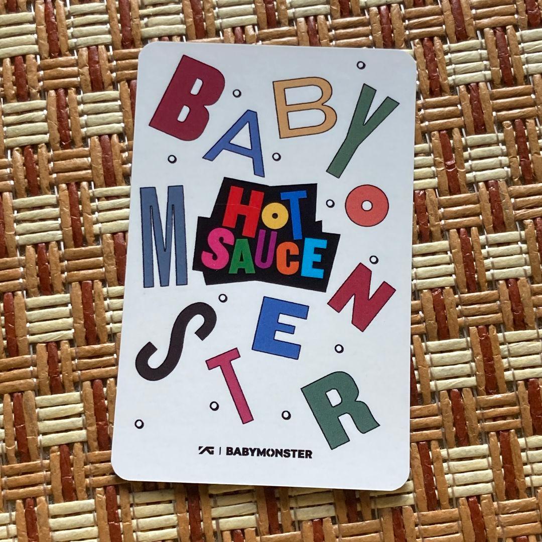アヒョン BABYMONSTER hot sauce トレカ