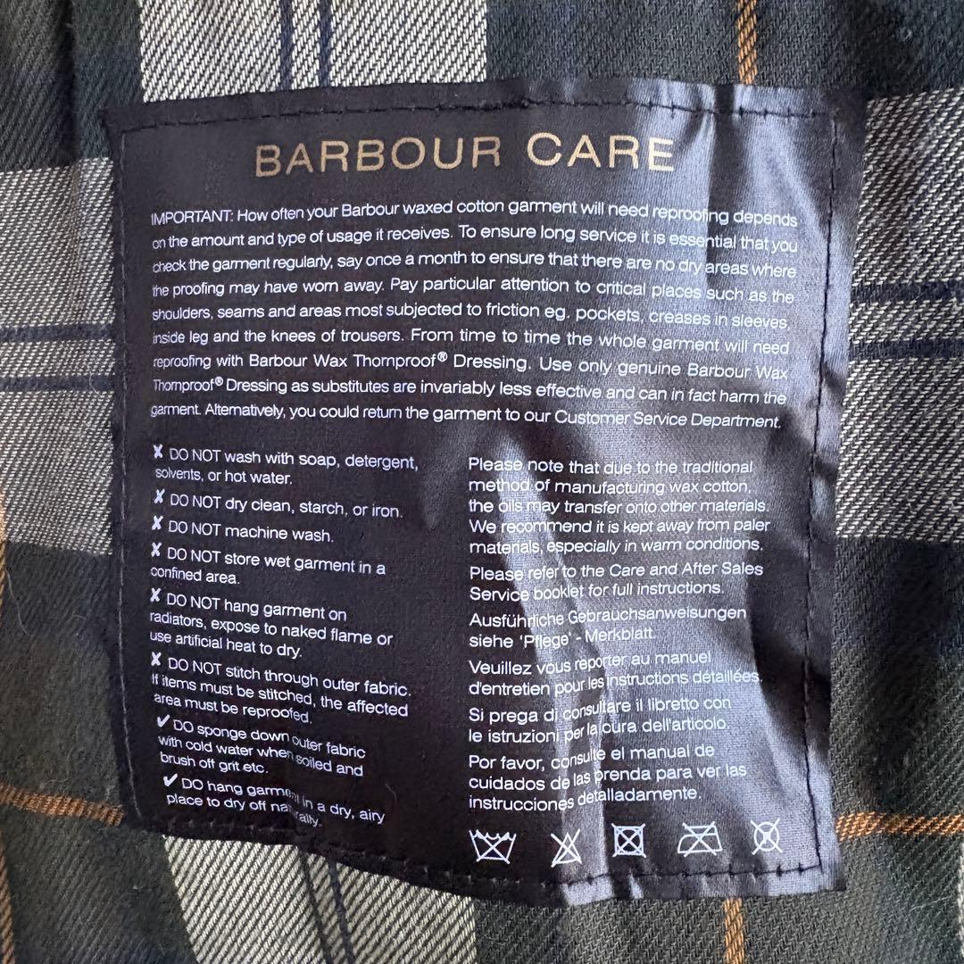 Barbour バブアー ビデイル 38 セージ 英国製