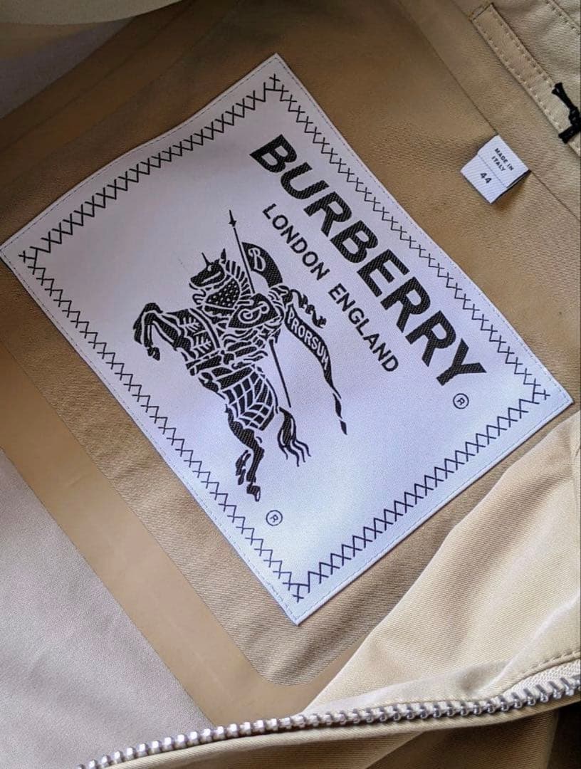 う*も様 BURBERRY 24SS ハリントン ジャケット 44