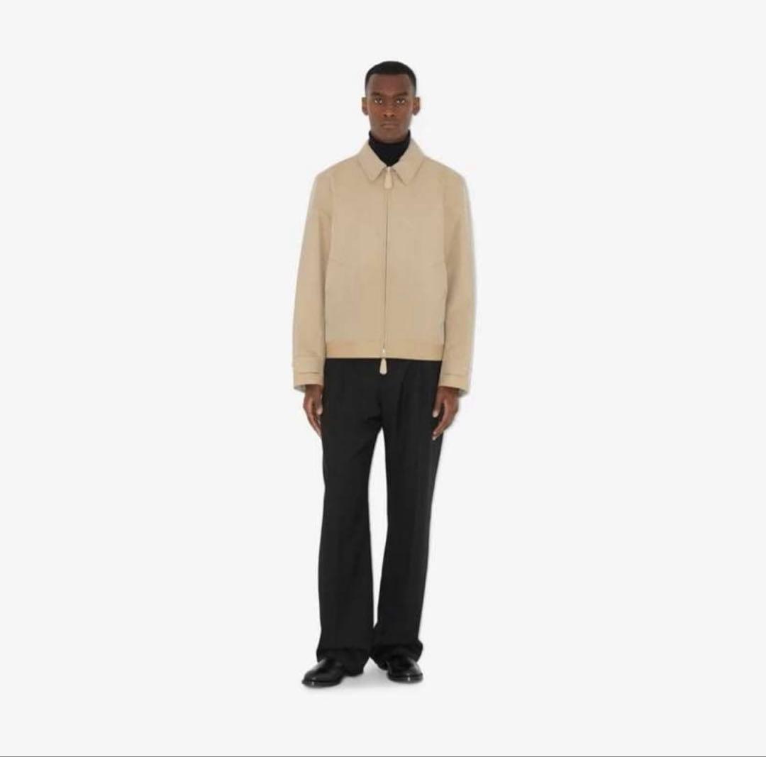 う*も様 BURBERRY 24SS ハリントン ジャケット 44