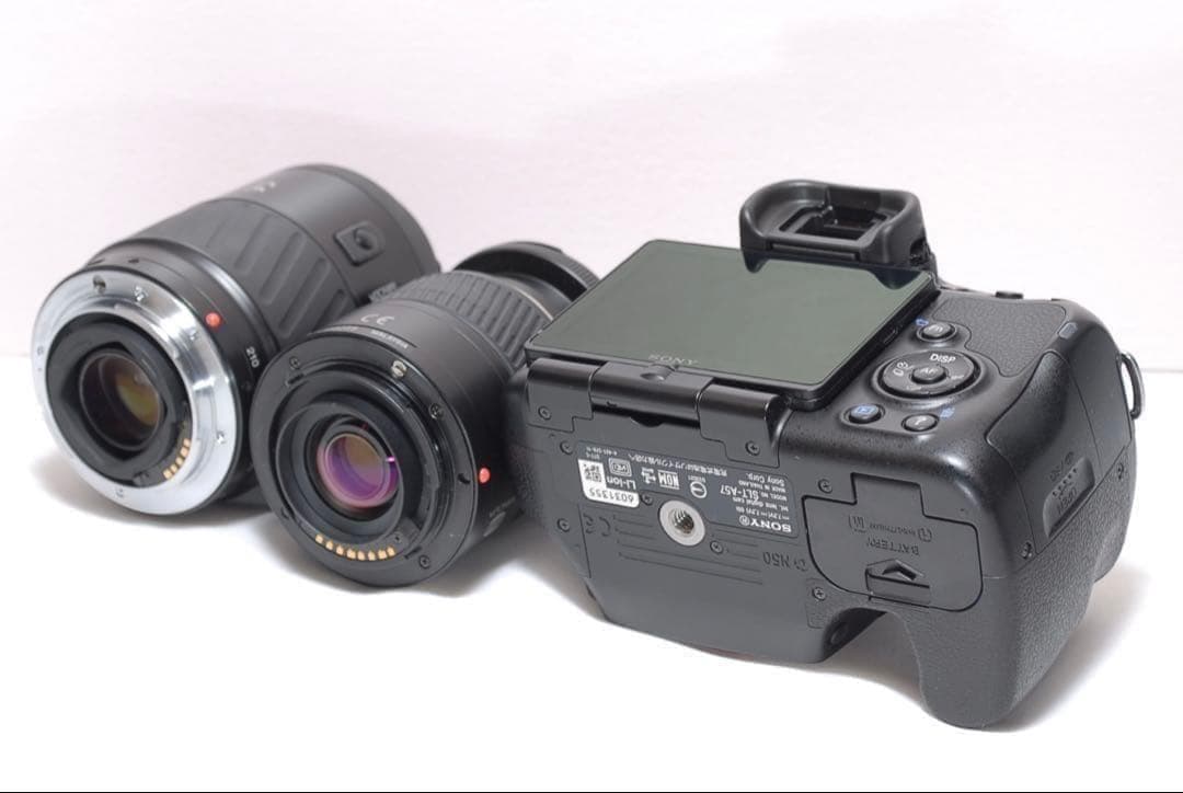 スポーツ観戦におすすめ✨SONY α57 ✨ダブルレンズ✨すぐに使えます