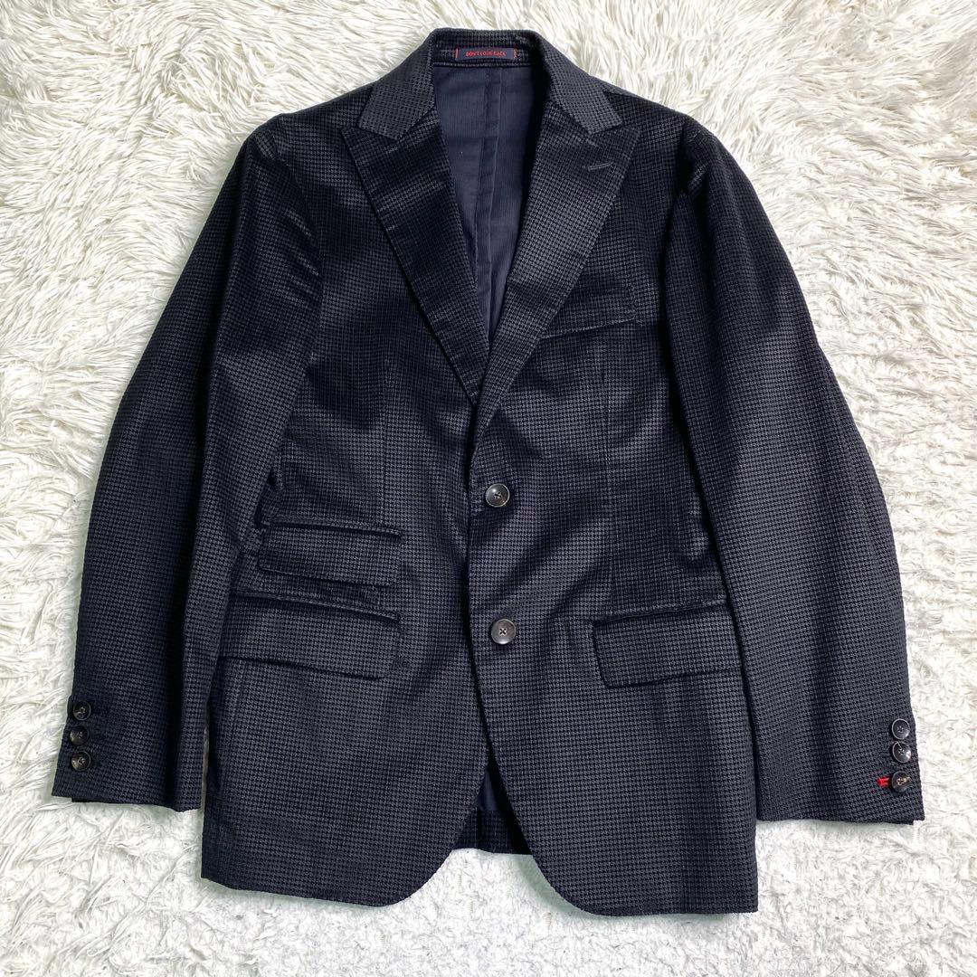 良品✨The GIGI テーラード DEGAS ストレッチ 千鳥格子 黒 M