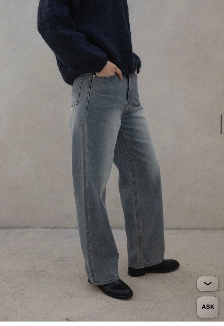 パンツ ohotoro  Washing Jeans