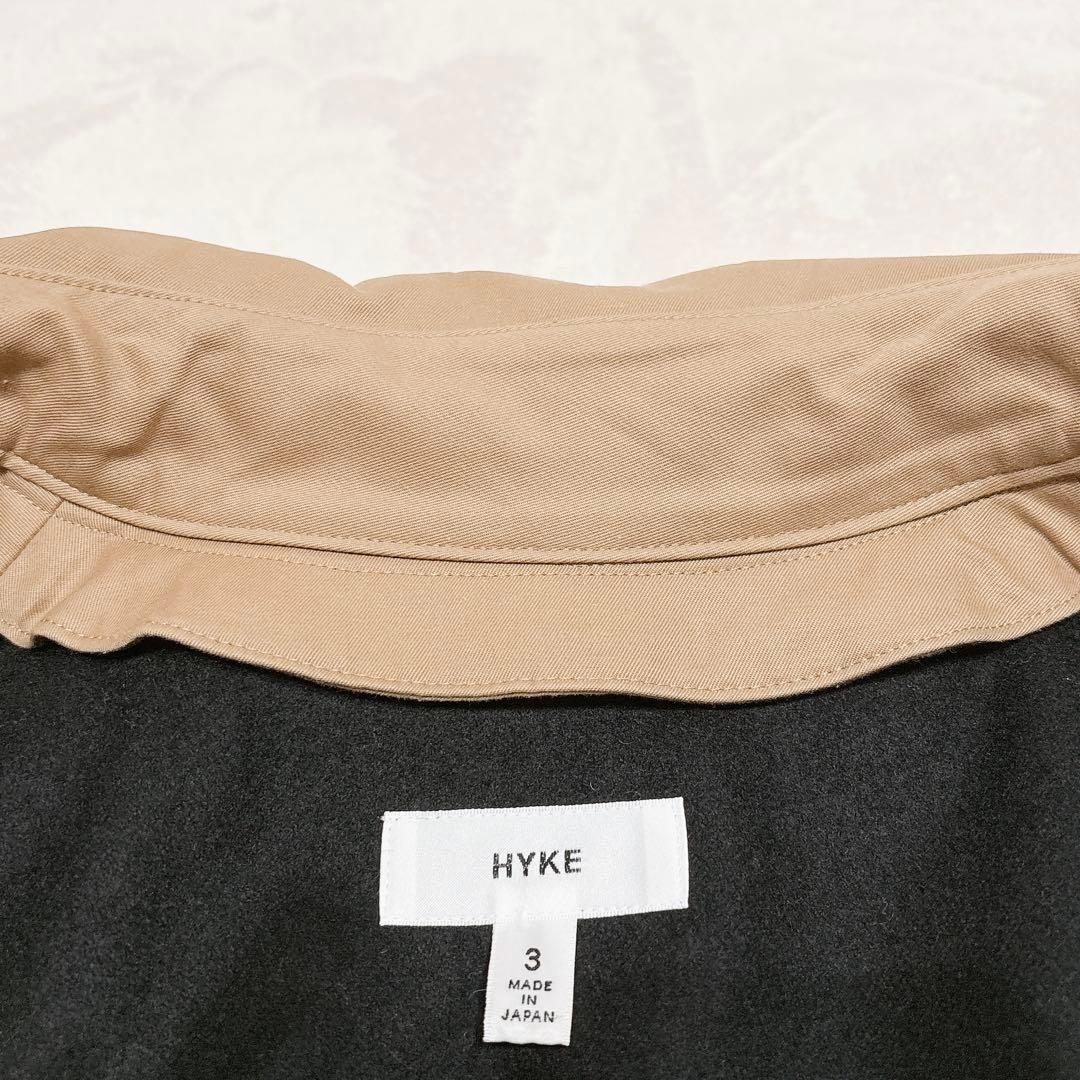 未使用✨　ハイク　hyke トレンチコート　ベージュ　ライナー　3