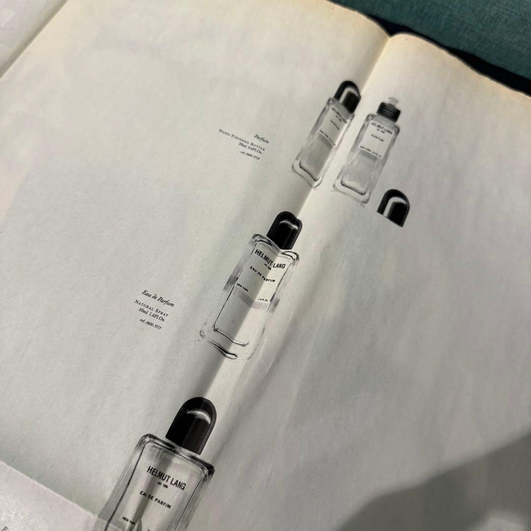 2000年発行 HELMUT LANG アート新聞 ジェニー・ホルツァー 香水