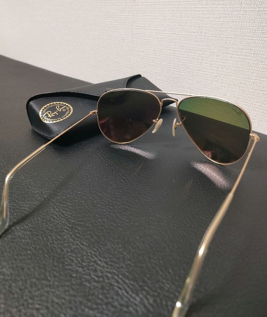 値下げ　RayBan　アビエーター　ミラーサングラス