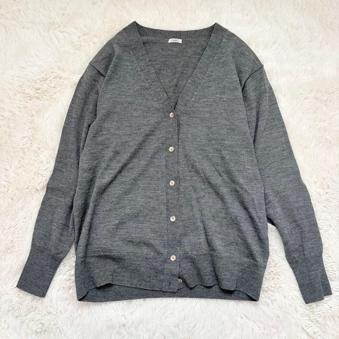 美品✨人気✨イエナ　ALBA Vネックアンサンブル　ニットカーディガン　21AW