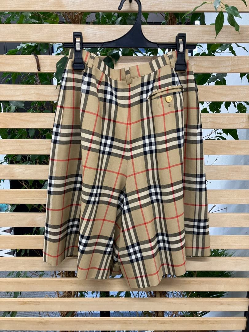 m*a様 BURBERRYS チェック柄 キュロット 7号
