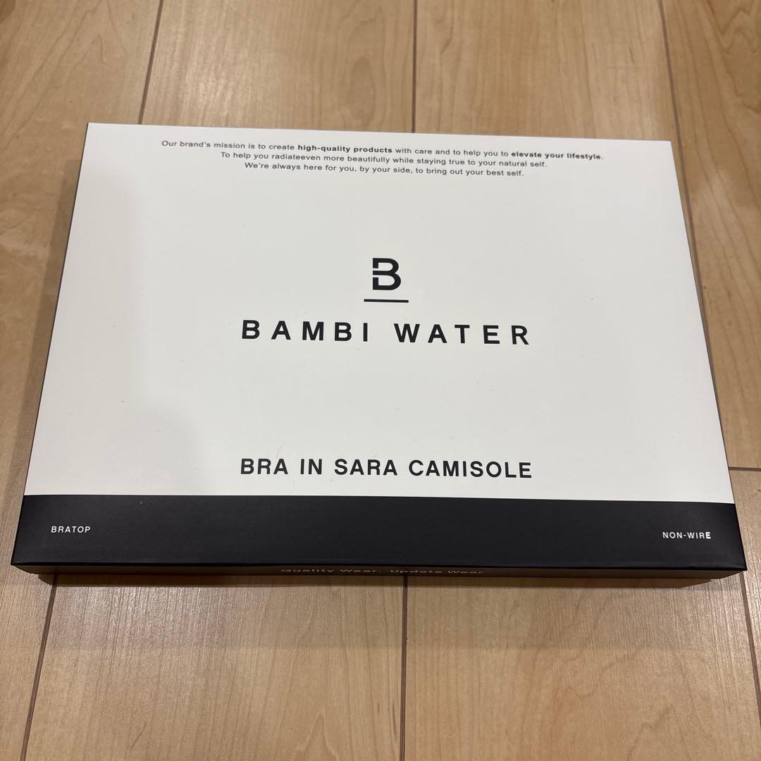 BAMBI WATER ノンワイヤーキャミソール Mサイズ　2枚セット