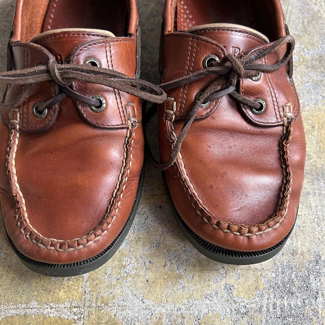 USA L.L.Bean カスコベイボートモック デッキシューズ US8